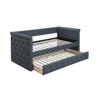 Mumei Home Studio Sauer Youth Day Bed With Slats And Trundle
