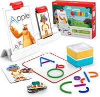 Osmo kits - Little Genius Starter Kit for iPad - 4 Hands-On Learning Games - Ages 3-5 - Problem Solving