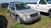 Parting out WRECKING: 2000 Subaru Forester