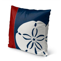 Rosecliff Heights SAIL SAND DOLLAR Indoor|Outdoor Pillow By Rosecliff Heights