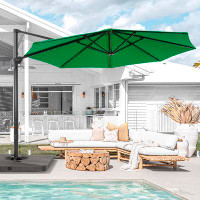 Freeport Park® Cathleen 11' Cantilever Umbrella with Base