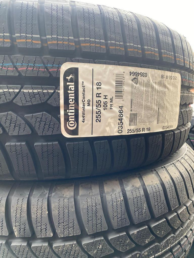 SET OF FOUR BRAND NEW 255 / 55 R18 CONTINENTAL WINTER CONTACT TIRES SALE !! in Tires & Rims in Toronto (GTA) - Image 2