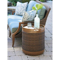 Tommy Bahama Outdoor Harbour Isle Wicker Side Table