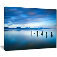 Made in Canada - Design Art Cloudy Sky - Wrapped Canvas Photograph Print