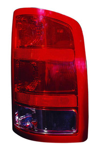 Tail Lamp Passenger Side Gmc Sierra Hybrid 2009-2013 Exclude Base/Dually/Denali Without Dark Red Trim With Large 3047 Ba