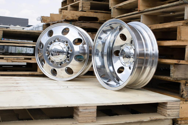 16x6 Ion 167 Polished Dually Wheels in Tires & Rims in Alberta - Image 3