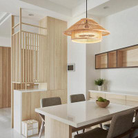 Bay Isle Home™ 20" Bamboo Ceiling Fan LED Lights
