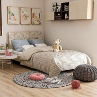 Wrought Studio Kirts Upholstered Low Profile Platform Bed