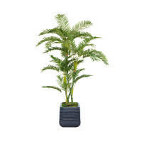 Vintage Home 78.57" Artificial Palm Tree in Planter