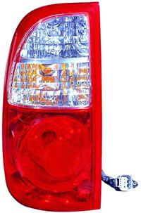Tail Lamp Driver Side Toyota Tundra 2005-2006 White/Red (Regular/Access Cab) , TO2800161V