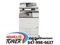 $49/Month Ricoh MP C3504 Color Copier Multifunction Printer Scanner Photocopier Scan to Email 11x17 12x18 4-Trays 34PPM