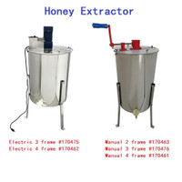 Manual 2/3/4 Frame Electric 3/4 Frames Honey Extractor Beekeeping Bee Equipment