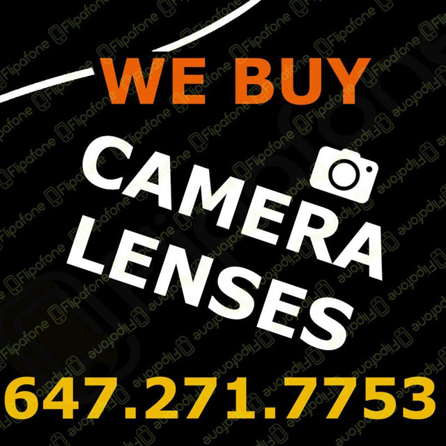 BUYING Sony/Canon/Sigma/Nikon Lenses for CASH!!! in Cameras & Camcorders in Toronto (GTA)