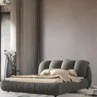Brayden Studio King Size Luxury Upholstered Bed