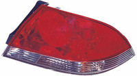 Tail Lamp Passenger Side Mitsubishi Lancer 2004-2007 Clear/Red Lens (Es/Ls Mdl) High Quality , MI2801119