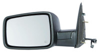 Mirror Driver Side Dodge Ram 1500 2009-2010 Power Heated Textured Without Signal/Memory/Puddle Lamp Non-Tow Type , CH132