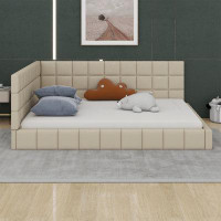 Latitude Run® Full Size Upholstered Sofa Bed Frame