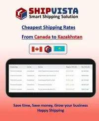 Cheapest Shipping to Kazakhstan from Canada