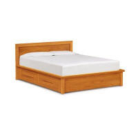 Copeland Furniture Moduluxe Solid Wood Storage Standard Bed