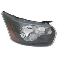 Head Lamp Passenger Side Ford Transit T-350 Wagon 2016-2019 Without Logo With Black Bezel From 39859 High Quality , FO25