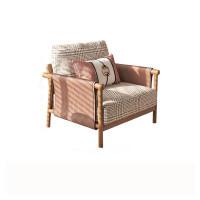 Corrigan Studio Solid wood leisure chair armchair