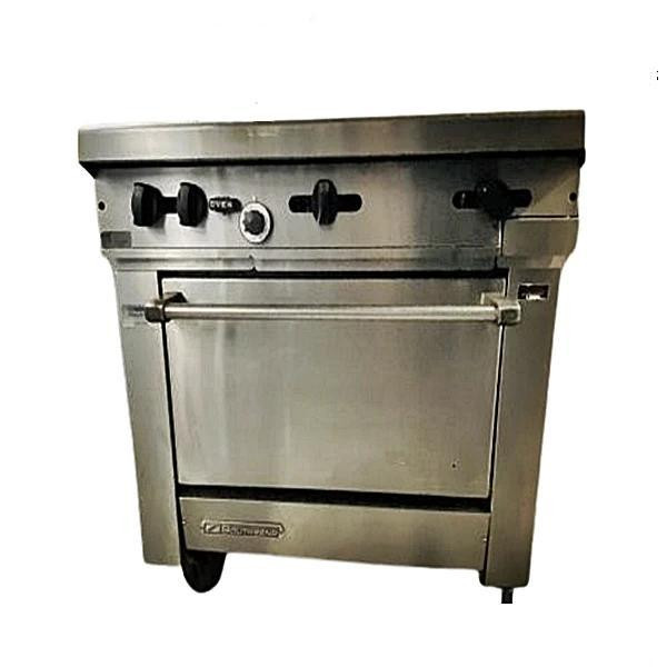 37 inch USED Southbend Range with 2 Open Burners 24” Griddle FOR01433 in Industrial Kitchen Supplies