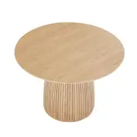 GZMWON Modern Dining Table, Dining Table, Round Dining Table, Pedestal Dining Table