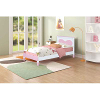 wtressa Wooden Bow Bed