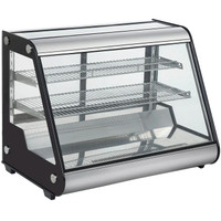 Brand New Counter Top 35 Angled Glass Refrigerated Pastry Display Case