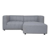 AllModern Astin 82" Wide Symmetrical Modular Sofa & Chaise