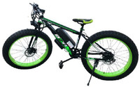 Sale! 26” ALUMINUM ALLOY 48V 500W 10Ah Fat Tire Electric Snow Bike, BSA
