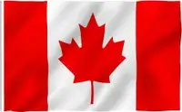 2 X 3 FOOT CANADIAN FLAG -- Perfect for displaying your Canadian pride!