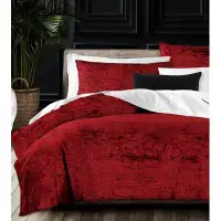 Made in Canada - The Tailor's Bed Glamour Velvet Comforter Set