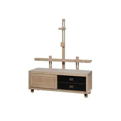 Michel Ferrand Horloger Solid Wood TV Stand for TVs up to 55"