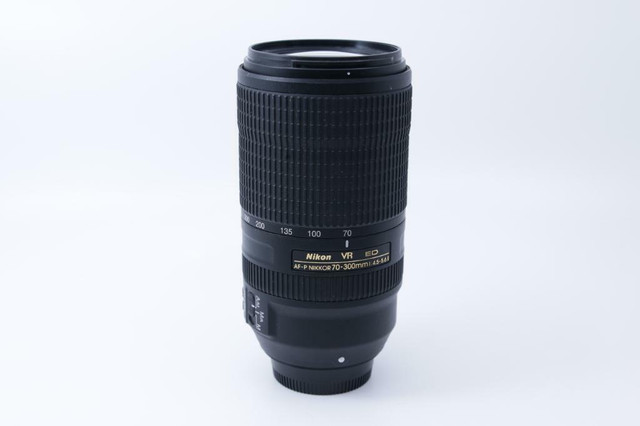 Used Nikon AF-P Nikkor 70-300mm f/4.5-5.6E ED VR + hood   (ID-1221(DR))   BJ PHOTO in Cameras & Camcorders - Image 3