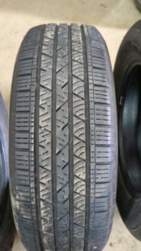 4 pneus dété P235/65R18 106T Continental CrossContact LX Sport 25.0% dusure, mesure 7-8-8-8/32