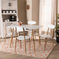 George Oliver Baraa 4 - Person Dining Set