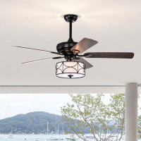 Ebern Designs Ventanas 52'' Ceiling Fan with Light Kit