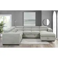 Hokku Designs Cushendall Upholstered Corner Sectional