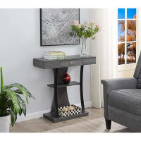 Better Homes & Gardens Convenience Concepts Newport 1 Drawer Harri Console Table with Shelves