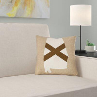 East Urban Home Brumit Alabama Flag Indoor/Outdoor Pillows in , Throw Pillow/No UV Properties
