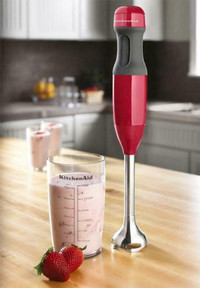 KITCHENAID® 2-SPEED HAND BLENDER FOR SMOOTHIES, SHAKES, AND MORE! -- Big Box price $69.98 -- Our price only $44.95!