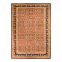 Isabelline Mogul One-Of-A-Kind Hand-Knotted Area Rug - Rose, 12'3" x 17'6"