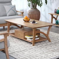 BETTER HOME STYLE LLC Nordic modern simple living room coffee table