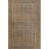 Erin Gates by Momeni Dorset Oriental Machine Woven Polyester Area Rug in Green