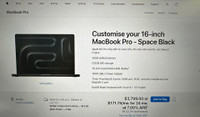 16 Apple Macbook Pro 2023, M3 Pro Chip, 36GB RAM, 512GB SSD. Brand New Sealed. Space Black, Silver @MAAS_WIRELESS