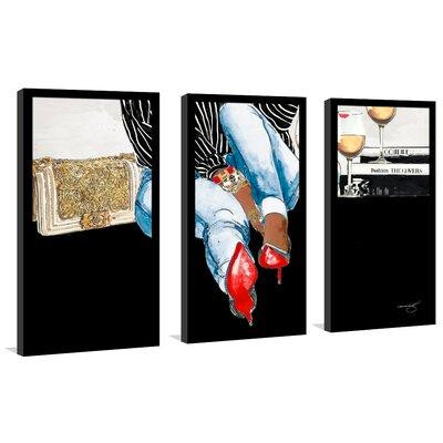 House of Hampton Waiting on You' Framed Painting Print Multi-Piece Image on Acrylic in Home Décor & Accents