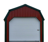 BEST EVER Rollup White 5x7 Steel Door - Sheds, Buildings, Outbuildings, Toy Sheds, Garages and Sea Cans. MORE SIZES