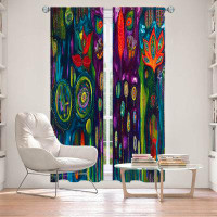 East Urban Home Lined Window Curtains 2-panel Set for Window Size by Michele Fauss - The Believers Garden