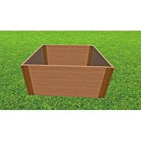 Frame It All Tool-free Classic Sienna Raised Garden Bed 4' X 8' X 22" - 1 " Profile 4 Level